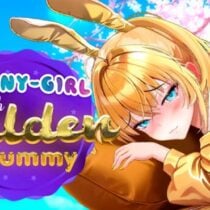Bunny-girl with Golden tummy