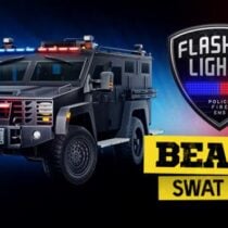 Flashing Lights Beast Swat Truck-TENOKE
