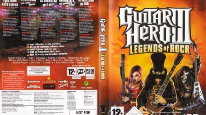 Guitar Hero III: Legends of Rock Free Download