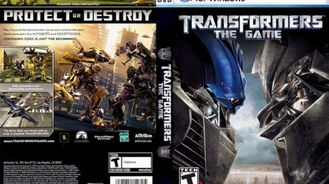 Transformers The Game Free Download
