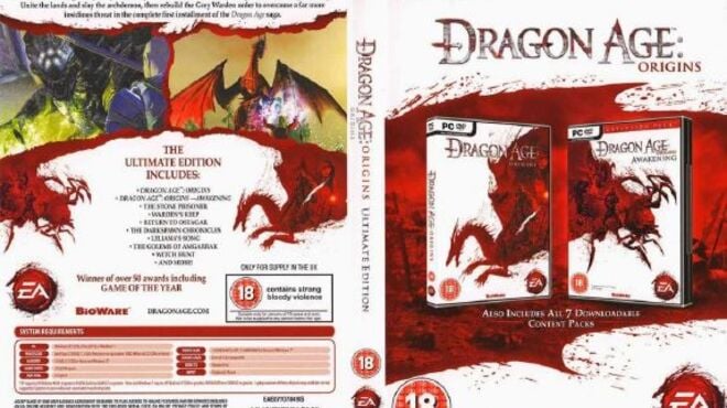 dragon age origins ultimate edition free