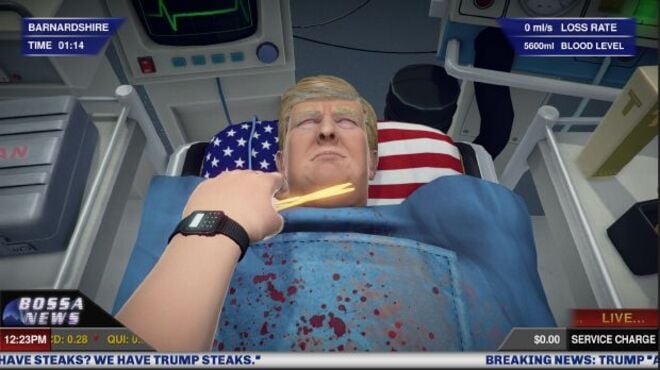 Surgeon Simulator Anniversary Edition Inside Donald Trump PC Crack