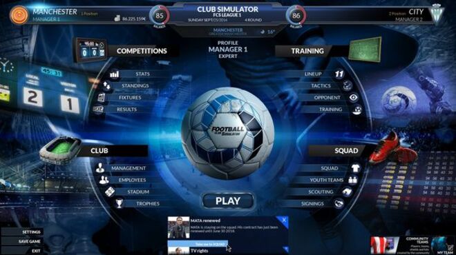 Football Club Simulator - FCS Torrent Download