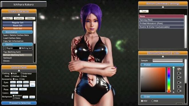 honey select how to characters