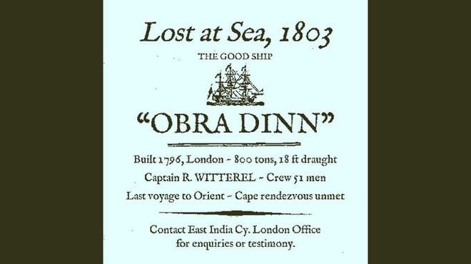 Return of the Obra Dinn Torrent Download