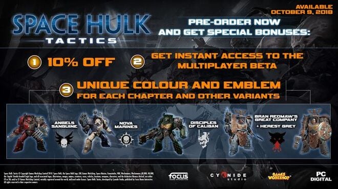 Space Hulk: Tactics Torrent Download