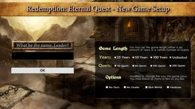 Redemption: Eternal Quest PC Crack