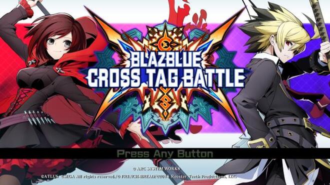 BlazBlue Cross Tag Battle Update v1 50 incl DLC PC Crack