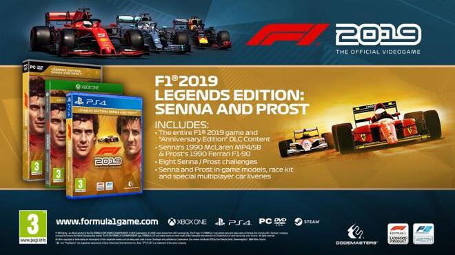 F1 2019 Anniversary Edition PC Crack