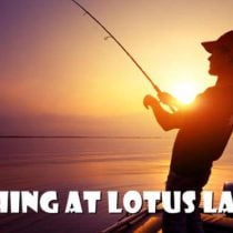 Fishing at Lotus Lakes-DOGE