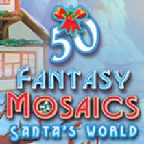 Fantasy Mosaics 50 Santas World-RAZOR