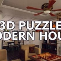 3D PUZZLE Modern House-TiNYiSO