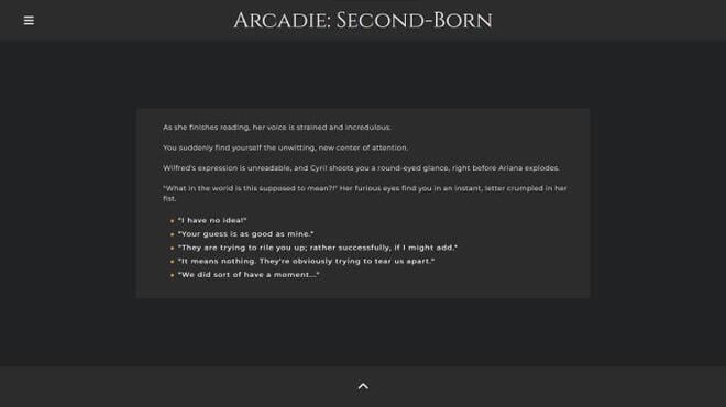 Arcadie: Second-Born PC Crack