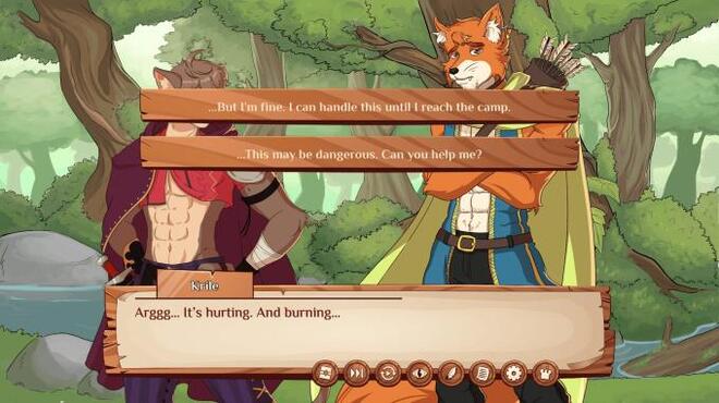 Burrow of the Fallen Bear: A Gay Furry Visual Novel PC Crack