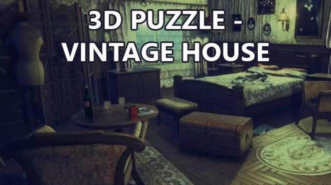 3D PUZZLE Vintage House-TENOKE