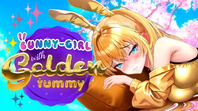 Bunny-girl with Golden tummy