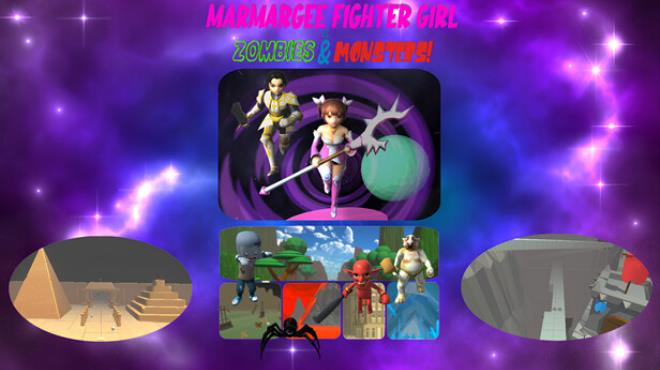 Marmargee Fighter Girl vs Zombies and Monsters Free Download