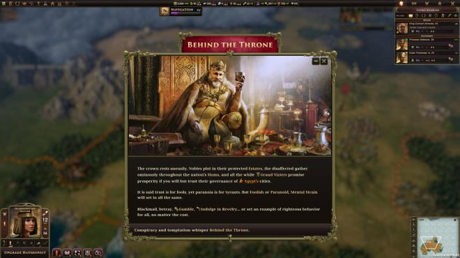 Old World Behind The Throne PC Crack