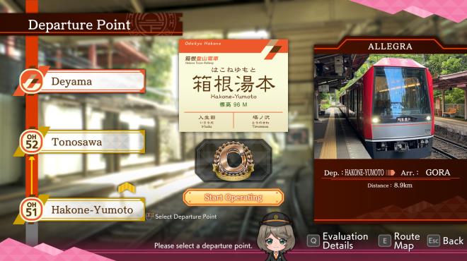 Japanese Rail Sim: Hakone Town of Natural Beauty and Hot Springs PC Crack