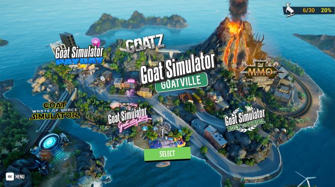 Goat Simulator Remastered PC Crack