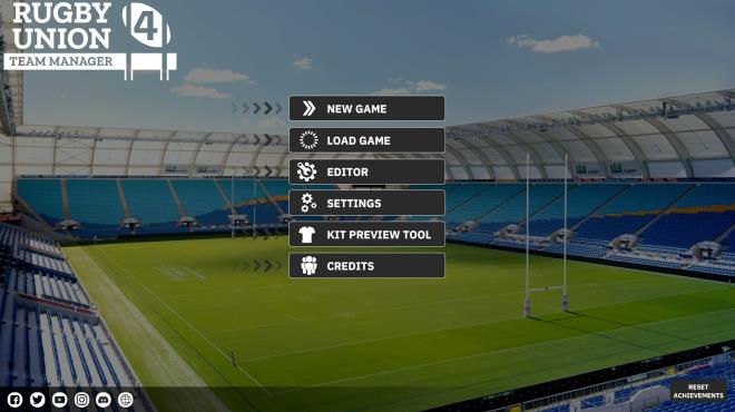 Rugby Union Team Manager 4 New Editor PC Crack