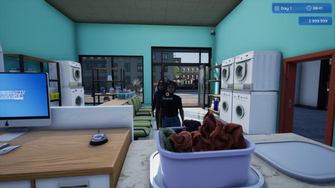 Laundromat Manager Simulator PC Crack