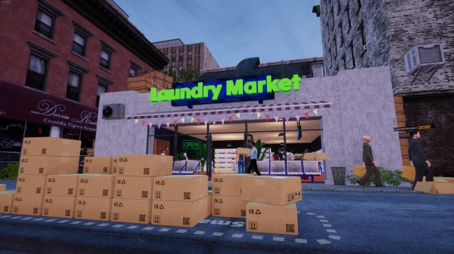 Laundry and Supermarket Simulator Torrent Download