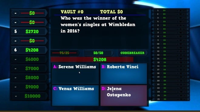 Trivia Vault: Tennis Trivia PC Crack