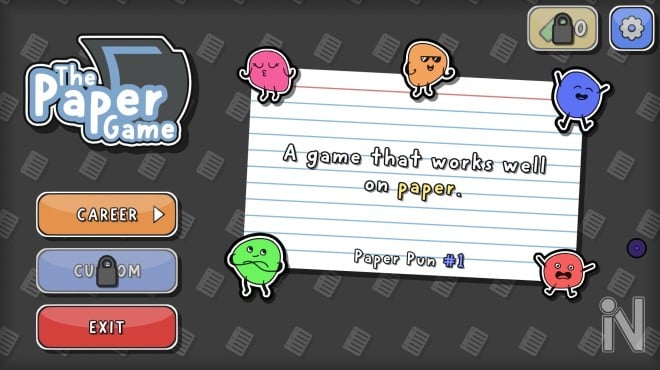 The Paper Game PC Crack
