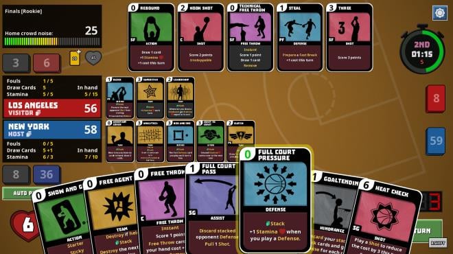 Clutchtime: Basketball Deckbuilder Torrent Download