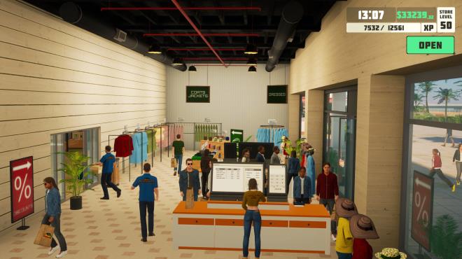 siMarket Cloth Store Simulator PC Crack