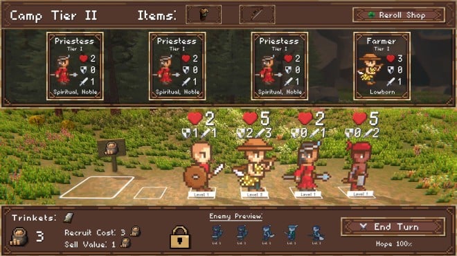 Mirror Throne: Auto Battler PC Crack