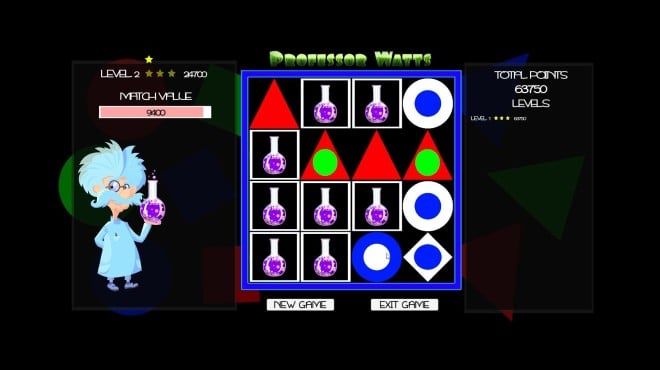 Professor Watts Memory Match: Shapes And Colors PC Crack