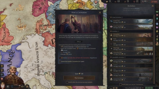 Crusader Kings III Coronations PC Crack