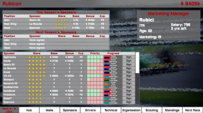 Formula Racing Manager PC Crack