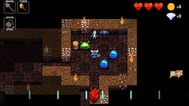 Crypt of the NecroDancer Shovel Knight Character PC Crack