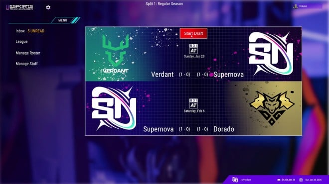 Esports Team Manager PC Crack