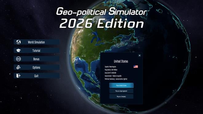 Geo-Political Simulator 2026 Edition Torrent Download