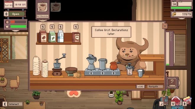 Tailside: Cozy Cafe Sim PC Crack Tailside: Cozy Cafe Sim PC Crack