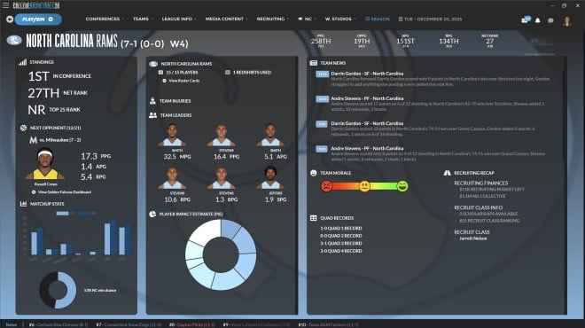 Draft Day Sports: College Basketball 2026 PC Crack