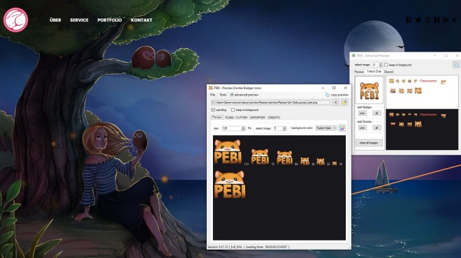 PEBI - Preview Emotes Badges Icons PC Crack
