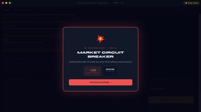 Brooks Investment Simulator PC Crack