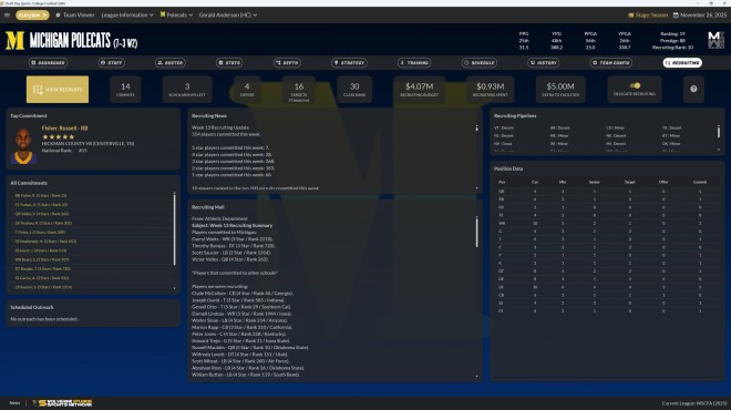 Draft Day Sports: College Football 2026 PC Crack