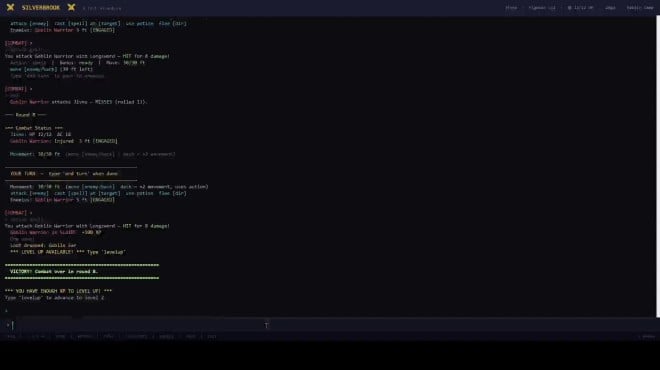 Silverbrook: a Text-Based RPG Torrent Download