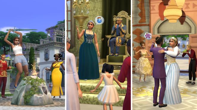 The Sims 4 Royalty and Legacy Update v1 124 55 1030 incl DLC PC Crack