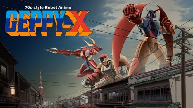 70s-style Robot Anime Geppy-X Free Download