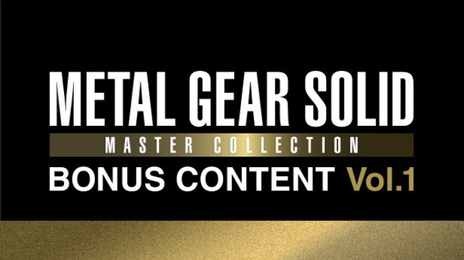 METAL GEAR SOLID MASTER COLLECTION Vol1 BONUS CONTENT Free Download METAL GEAR SOLID MASTER COLLECTION Vol1 BONUS CONTENT Free Download