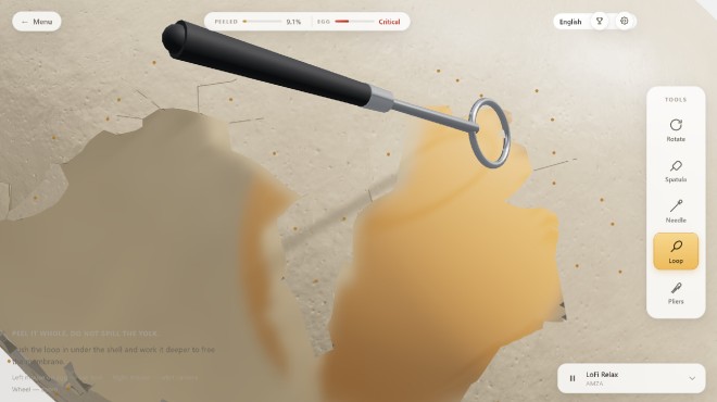 Raw Egg Peeling PC Crack Raw Egg Peeling PC Crack