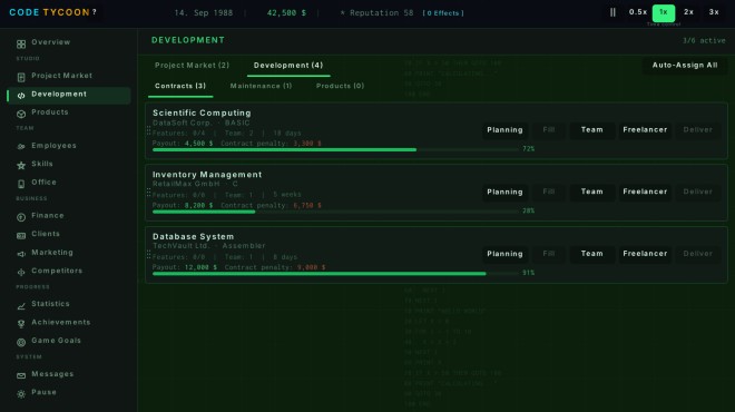 Code Tycoon PC Crack